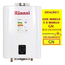 Aquecedor A Gás Rinnai E17 Feh Gn Branco 127V/220V Foto mini 3