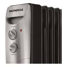 Aquecedor À Óleo Mondial - Preto/cinza - 110v Foto mini  2