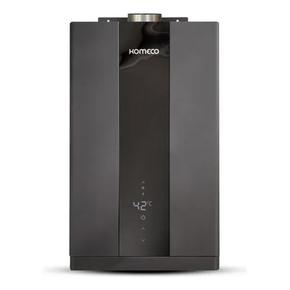 Aquecedor Agua A Gás Komeco GN 26 Litros BK Black Foto 1
