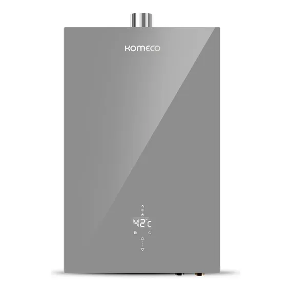 Aquecedor Água Gás Komeco 26 Litros Ko 26sl Decor Prata Gn Foto 1