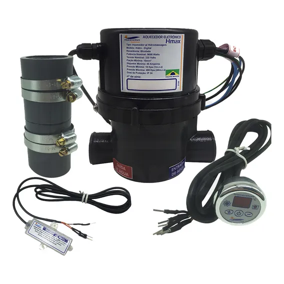 Aquecedor Banheira Hidro Hidroconfort Get 8000w 220V Foto 1