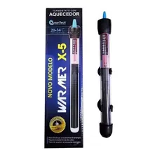 Aquecedor Com Termostato 25w Ocean Tech Aquário Pequeno 220V Foto  mini 1