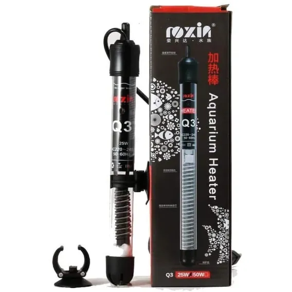 Aquecedor Com Termostato Integrado Roxin Ht1300 25w Aquarios 110V Foto 1
