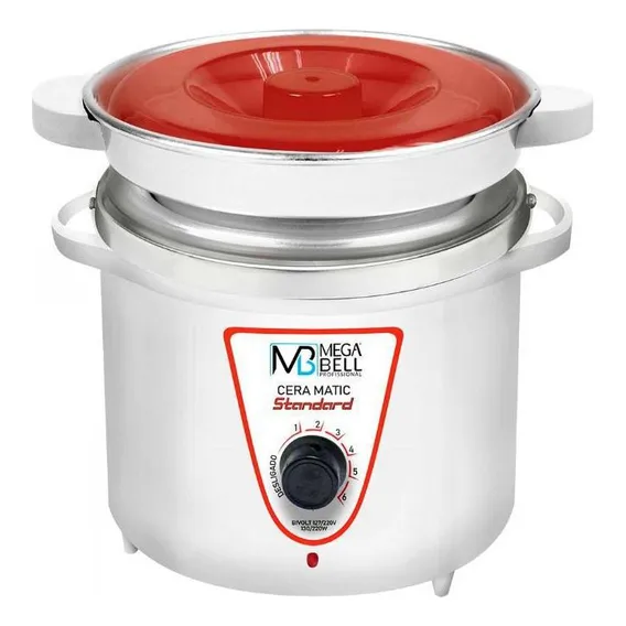 Aquecedor De Cera Mega Bell Cera Matic Junior 400g Bivolt Foto 1