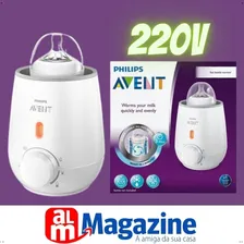 Aquecedor De Mamadeiras 220v Branco - SCF355/08 Philips Avent Aquecedor portatil de mamadeira aquecedor de mamadeira elétrico Foto mini 2