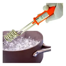 Aquecedor Ebulidor Ăgua Rabo Quente ElĂ©trico 1000w 127v CafĂ© Foto mini 3