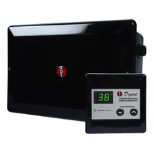 Aquecedor Elétrico Digital Central Kdt 10560w 220v Preto Foto mini 1