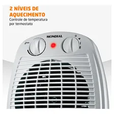 Aquecedor Elétrico Mondial A-08 127v Voltagem 127v Foto mini  3