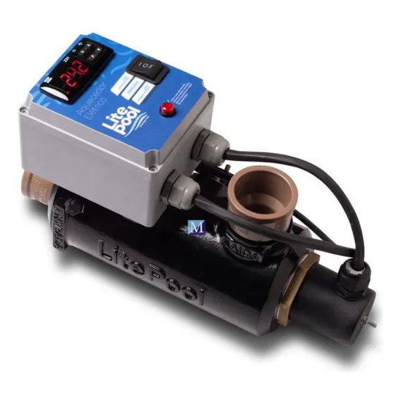 Aquecedor Elétrico Para Piscinas Até 10 Mil Litros Light Tec Foto 1