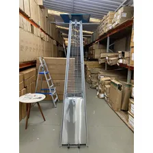 Aquecedor Externo A Gás Quartzo Pirâmide Inox Luxo Cor Prateado Foto mini 2