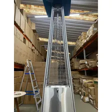 Aquecedor Externo A Gás Quartzo Pirâmide Inox Luxo Cor Prateado Foto mini 3