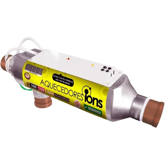 Aquecedor Ions Piscinas Spa Hidro Ofuro Até 60.000lts 110V/220V Foto 1