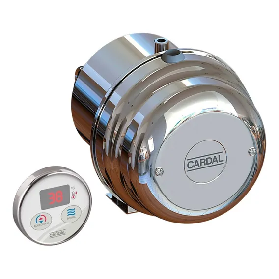 Aquecedor Super Hidro Digital Cardal Inox Cor Prateado 220V Foto 1