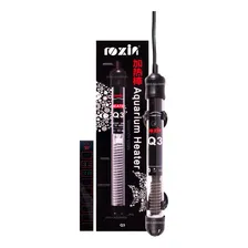 Aquecedor Termostato Aquario Roxin 25w 110v + Termômetro Foto  mini 1