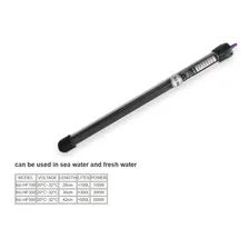 Aquecedor Termostato Minjiang Hf-50 110v 50w Aquario 50l Foto mini  2