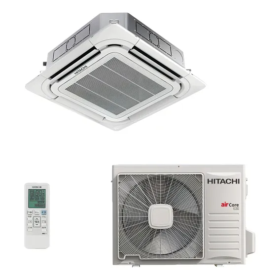 Ar-condicionado Cassete Inverter Hitachi Aircore 24000 Btus 220V Foto 1