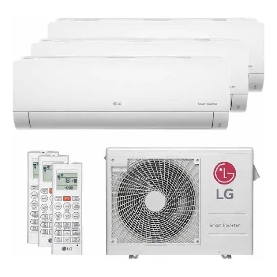 Ar Condicionado Multi Split Tri Split LG 21000 Btu Qf 220v Foto 1
