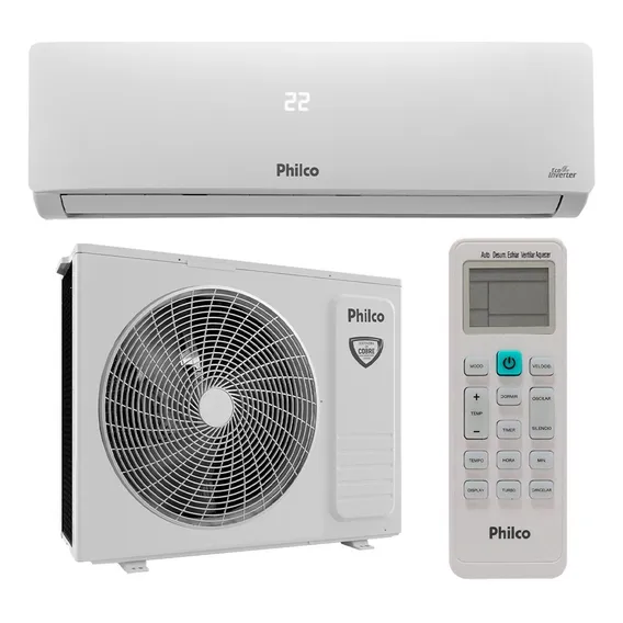Ar Condicionado Split 9000btus Philco Pac9fb - Frio, Inverte Foto 1