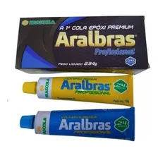 Aralbras Profissional Cola Ep贸xi Brascola 234g Foto mini 1