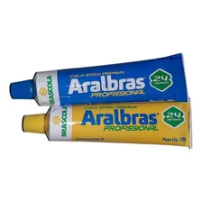 Aralbras Profissional Cola Ep贸xi Brascola 234g Foto mini 4