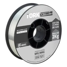 Arame De Solda Mig AlumĂnio Uso Com Gás Er4043 1.2mm 2kg Foto mini 1