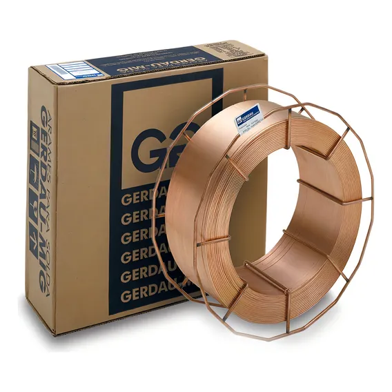 Arame De Solda Mig Er70s-6 1,20mm Rolo 18kg Gerdau Foto 1