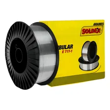 Arame De Solda Mig Tubular E71t-1 1,60mm Rolo 15kg Soldex Foto mini 1
