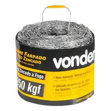 Arame Farpado 250 Kgf 500 M Vonder Foto mini 1