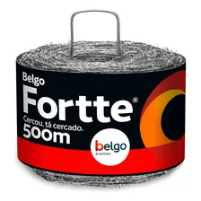 Arame Farpado 500 Metros 1,6mm Galvanizado Foto mini 1