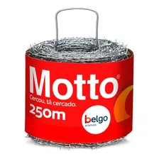 Arame Farpado Belgo Motto® - 250m Foto mini  2