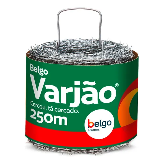 Arame Farpado Varjao Belgo® - 250m Foto 1