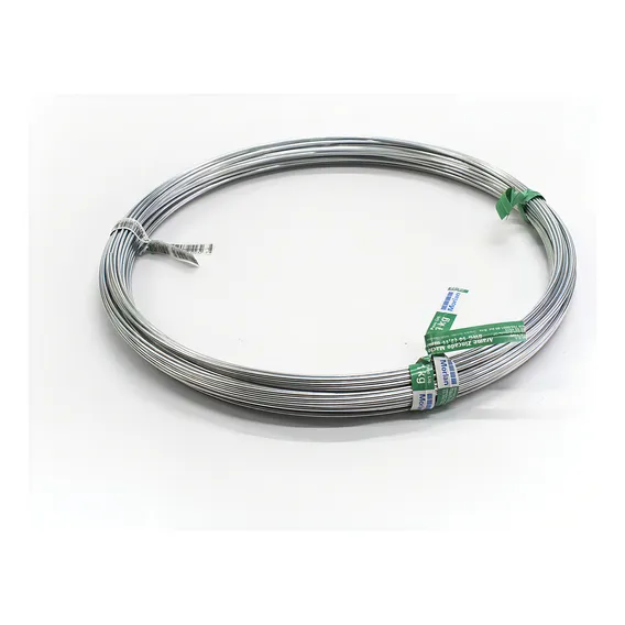 Arame Galvanizado Bwg Fio 14 2,11mm Rolo 1kg Morlan Foto 1