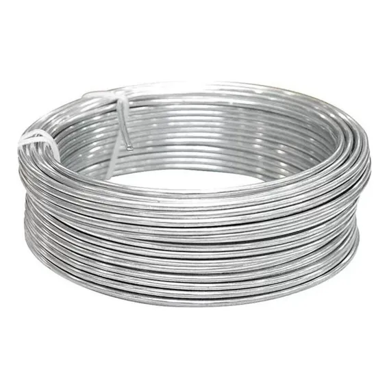 Arame Galvanizado Fio 2,76mm Bwg 12 1 Kg Artesanato Multiuso Foto 1