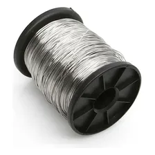 Arame Inox 0,90mm Para Cerca Elétrica 1 Kg 180 Metros Cor Prateado Foto mini 1