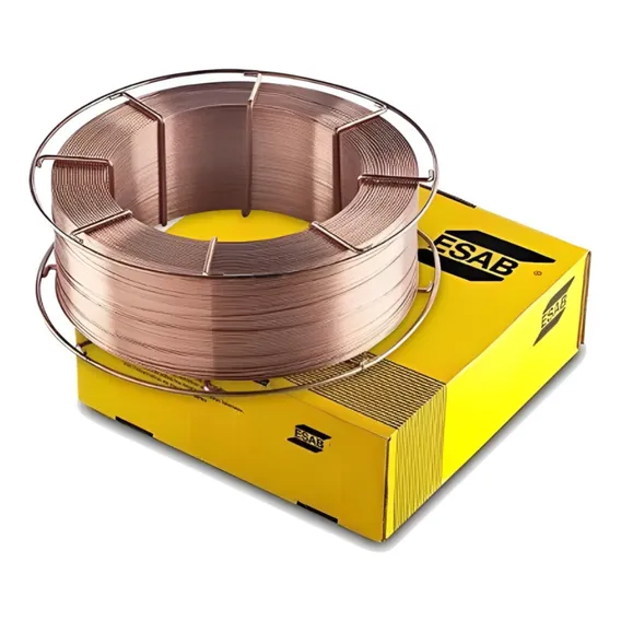 Arame Mig 0,80 Mm Com Gás Ok 12.51 Autrod 5kg - Esab Foto 1