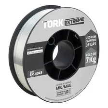 Arame Mig 1.0mm Alumínio Uso Com Gás Rolo De 7kg Tork Foto  mini 1