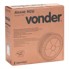 Arame Mig Aço Inox 308l 0,80mm Rolo Com 15kg - Vonder Foto mini  2