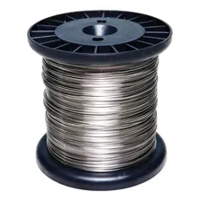 Arame P/ Cerca Elétrica 0 Fc Fontes AÇO INOX 0,45 Fio De Aço Inox Foto mini 1