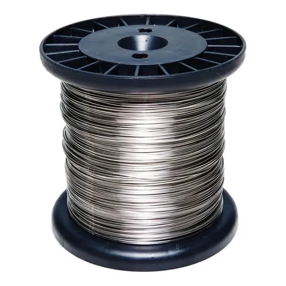 Arame P/ Cerca Elétrica 0 Fc Fontes AÇO INOX 0,45 Fio De Aço Inox Foto 1