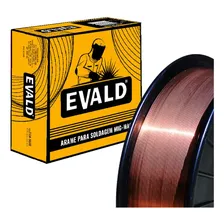 Arame Para Solda Mig 5 Kgs Bitola 0,8mm Er70s-6 Evald Foto mini 4