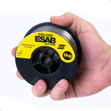 Arame Para Solda Mig Uso Sem Gás 1,0mm 1kg - Esab Gas Free Foto mini 3