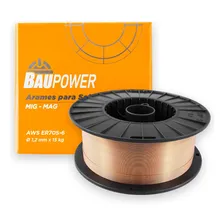 Arame Solda Mig 1,2mm 15kg, Er70s-6 - Baupower Foto mini 1