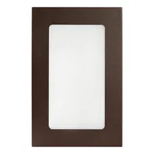 Arandela 5 Vidros Externo Garagem Soquete E27 Cor Marrom Foto mini  2
