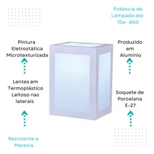 Arandela Bolt 5 Fachos 290 Branco - Ideal Foto mini  3