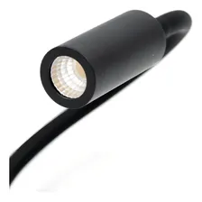 Arandela Cama Leitura Led 3w Haste Flexível 3000k Evy Preto 110V/220V Foto mini 2