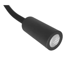 Arandela Cama P/leitura Led 3w 3000k Preta Haste Flexível Estrutura Preto Bivolt Foto mini 3