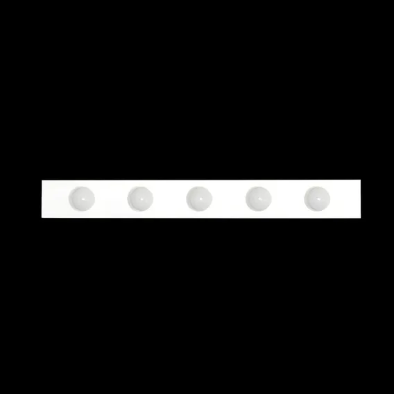 Arandela Camarim 80cm Para 7 Lâmpadas Bolinha De Led Cor Branco Foto 1