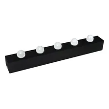 Arandela Camarim 80cm Para 7 Lâmpadas Bolinha De Led Cor Branco Foto mini 3
