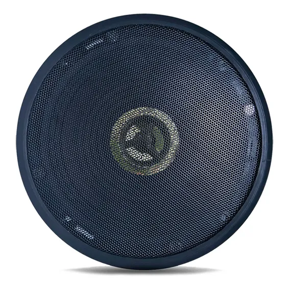 Arandela Coaxial Com Tweeter Caixa Som Ambiente Preta Teto Foto 1