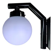 Arandela Colonial Com Globo De Polietileno 210 Preto 110V/220V Foto mini 1